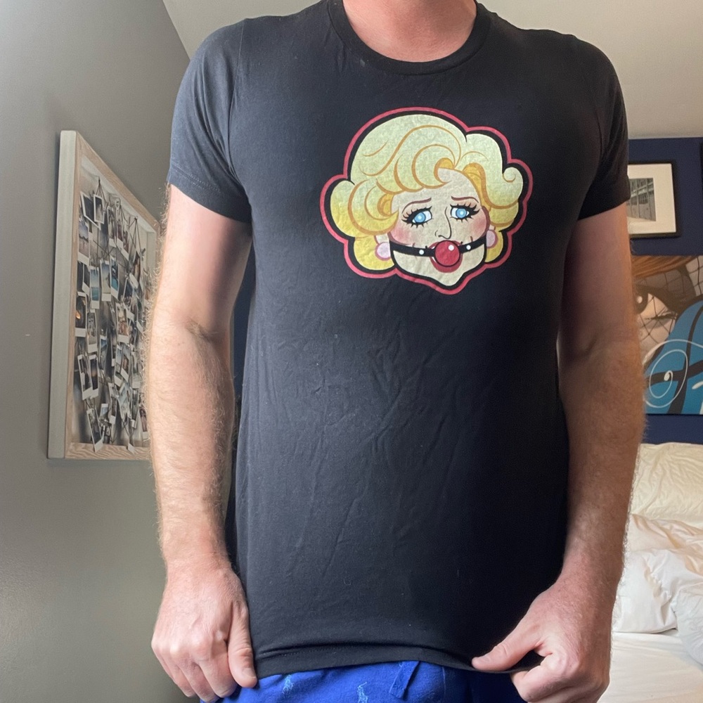 Golden Girls Betty White Black Graphic T-Shirt